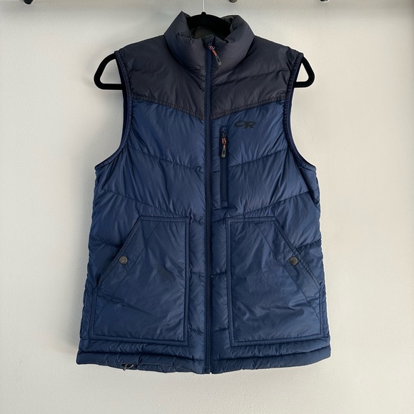 Outdoor Research Men's Transcendent Down Vest (Size Small). - Picture 1 of 3